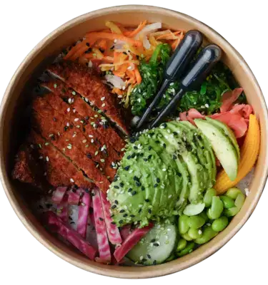 Pokébowl Katsu chicken